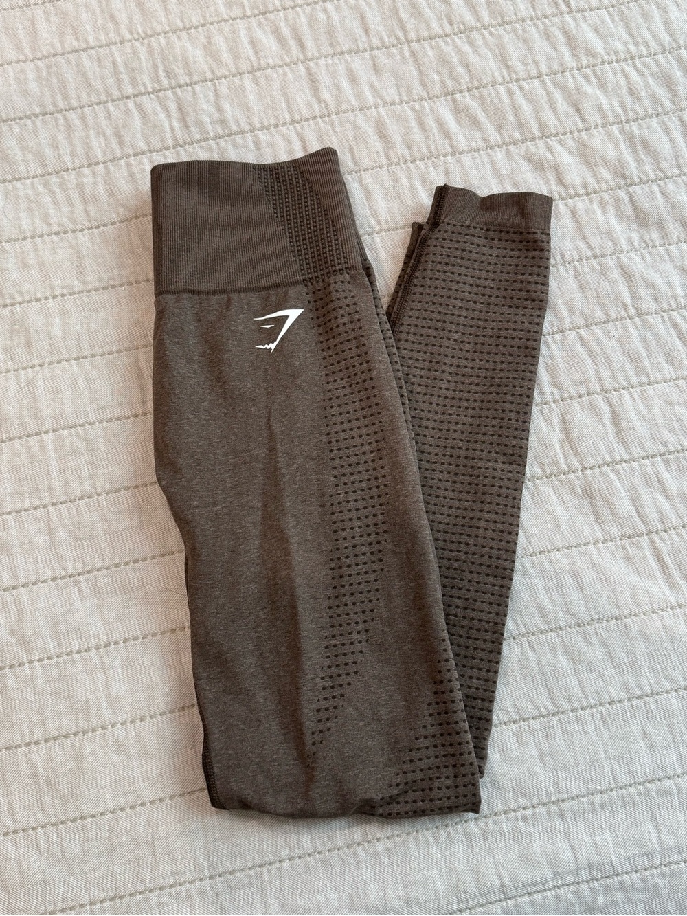 Gymshark Dark Charcoal Seamless High-Waist Leggings
